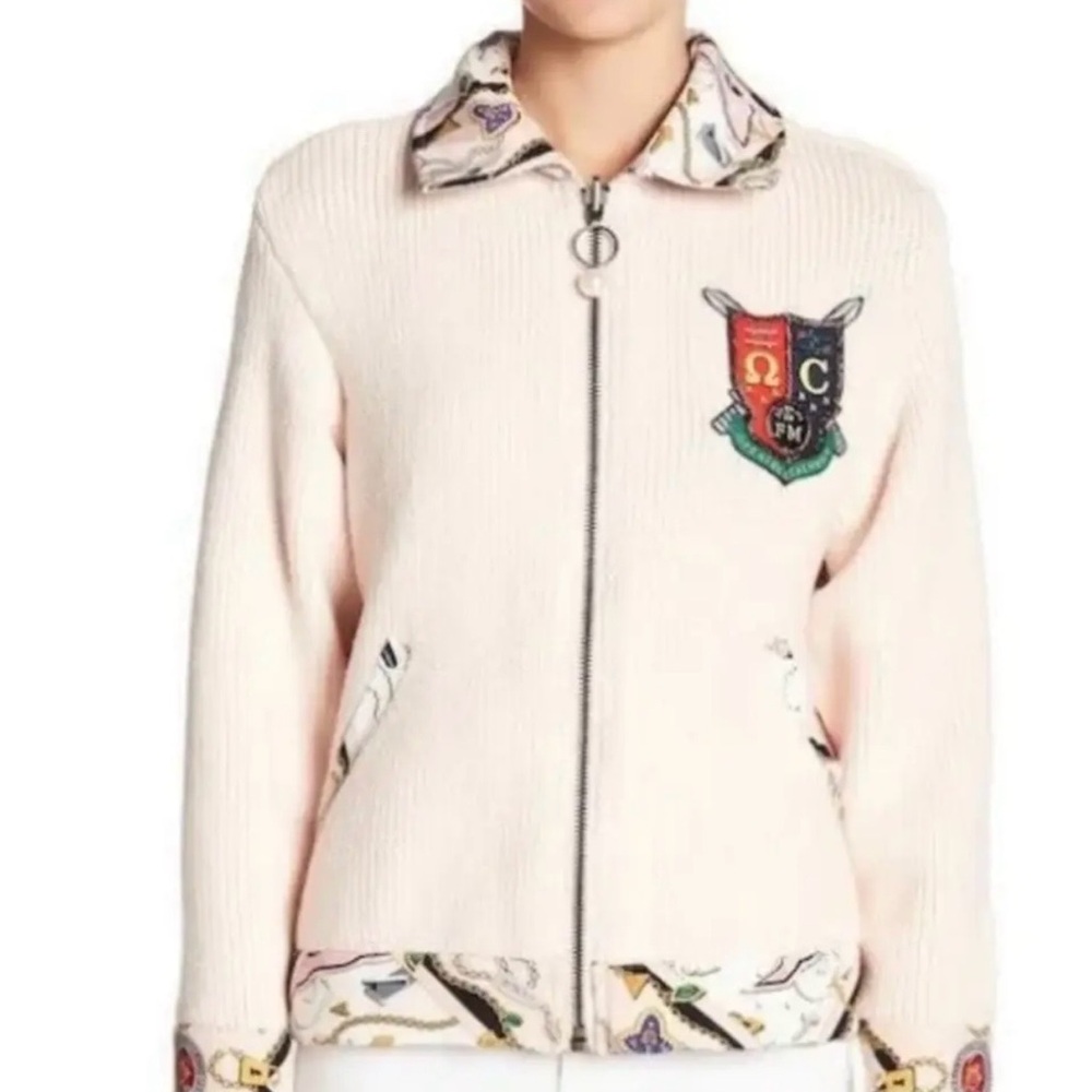 Opening Ceremony Reversible Cream Jacket